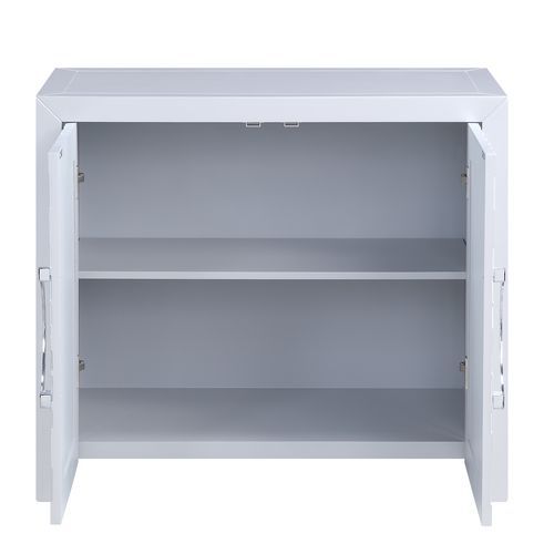 Cicero - Mesa consola - Plata perlada