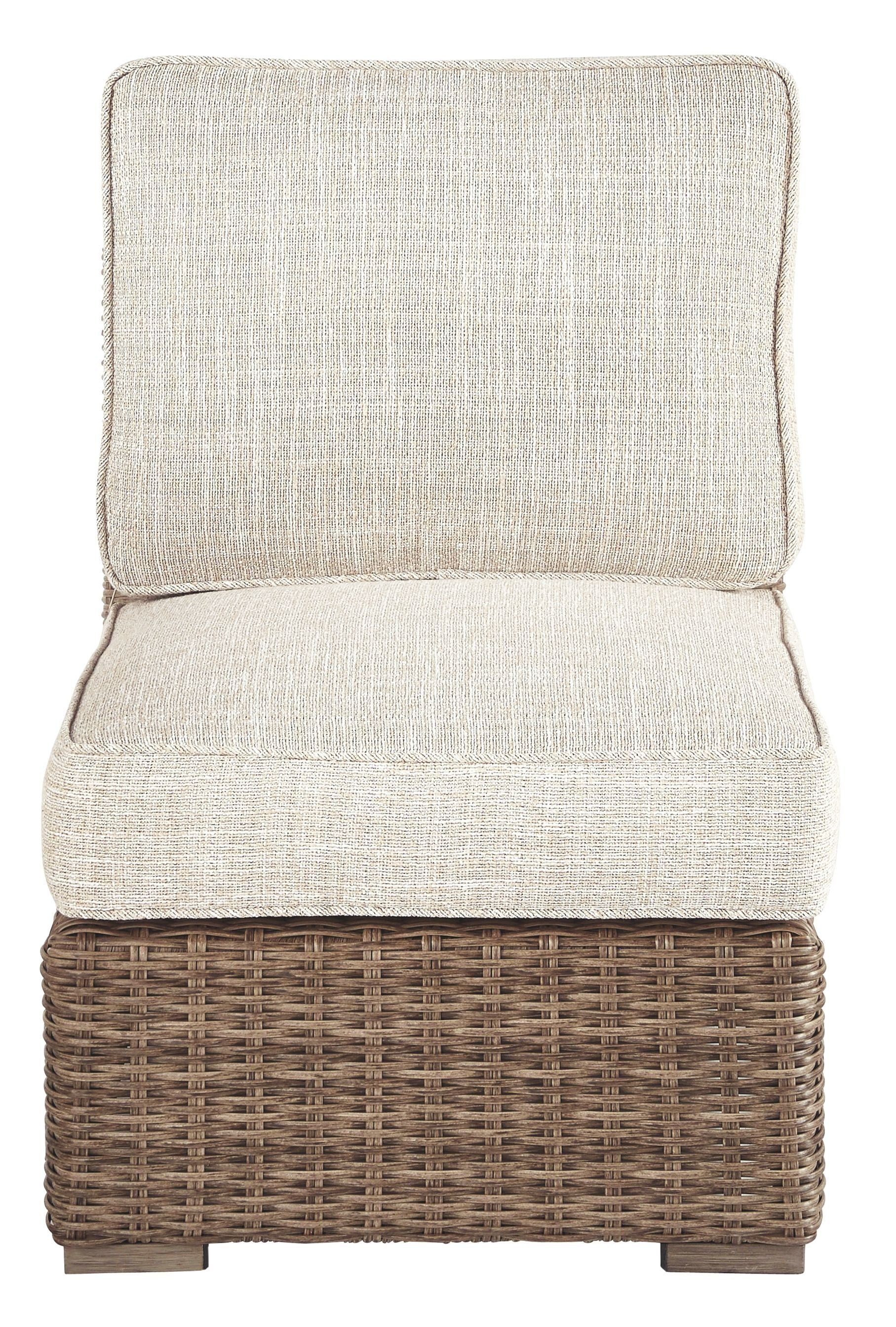 Beachcroft - Beige - Silla sin brazos con cojín