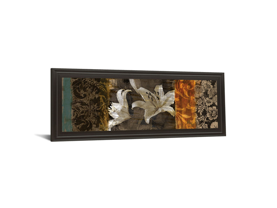 Evanescent Il By Keith Mallet - Framed Print Wall Art - Dark Brown