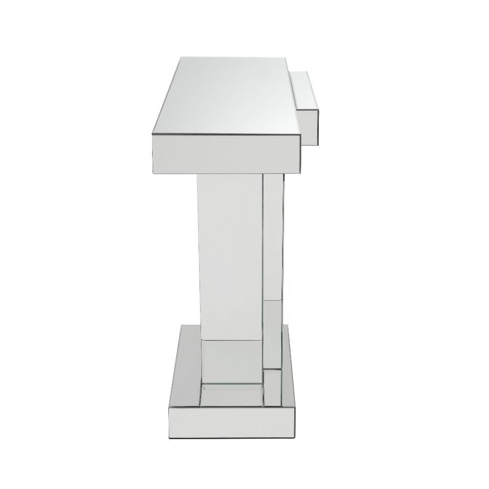 Nysa - Mesa auxiliar - Espejo - Madera - 32"