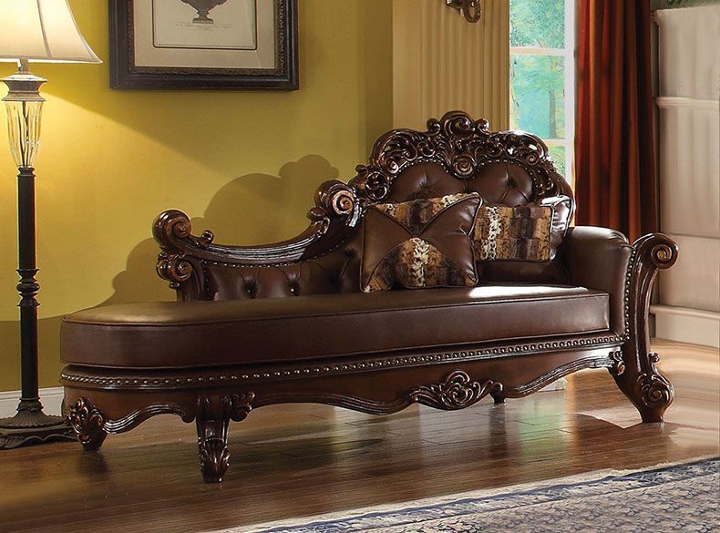 Vendome - Chaise longue con 2 almohadas