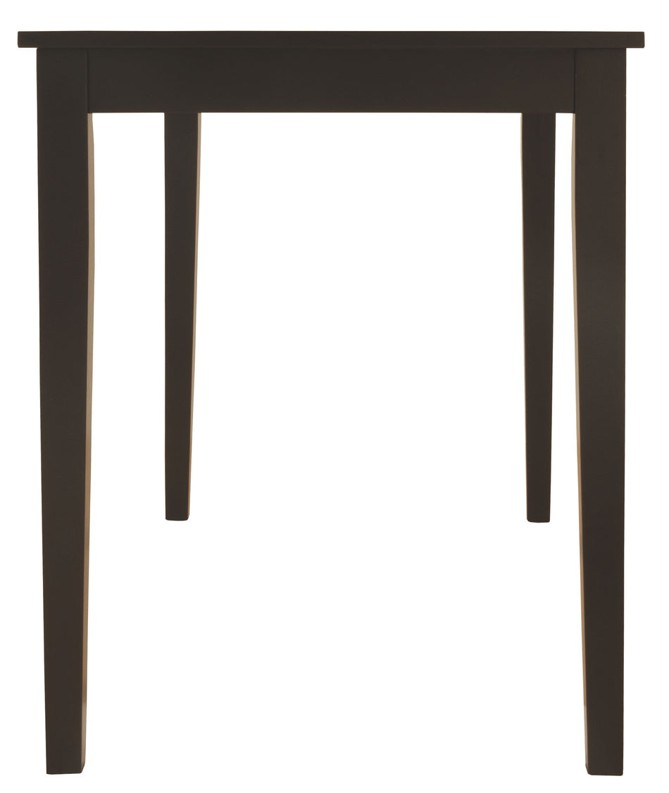 Kimonte - Marrón oscuro - Mesa de comedor rectangular