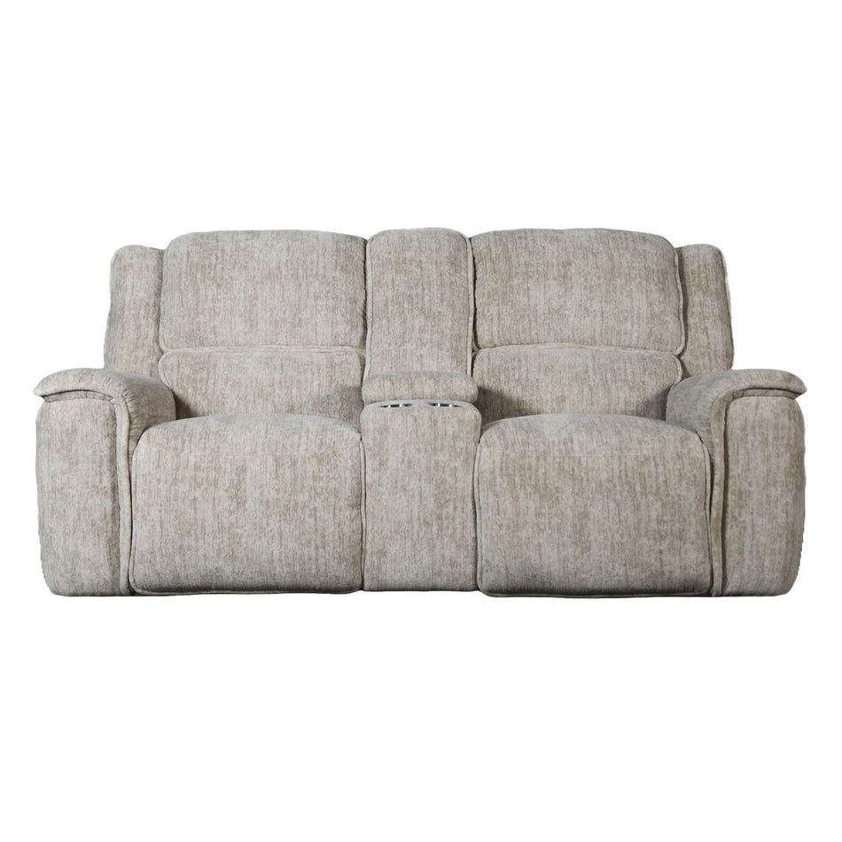 Clayton - Loveseat With Console P3 & ZG - Galactic Parchment