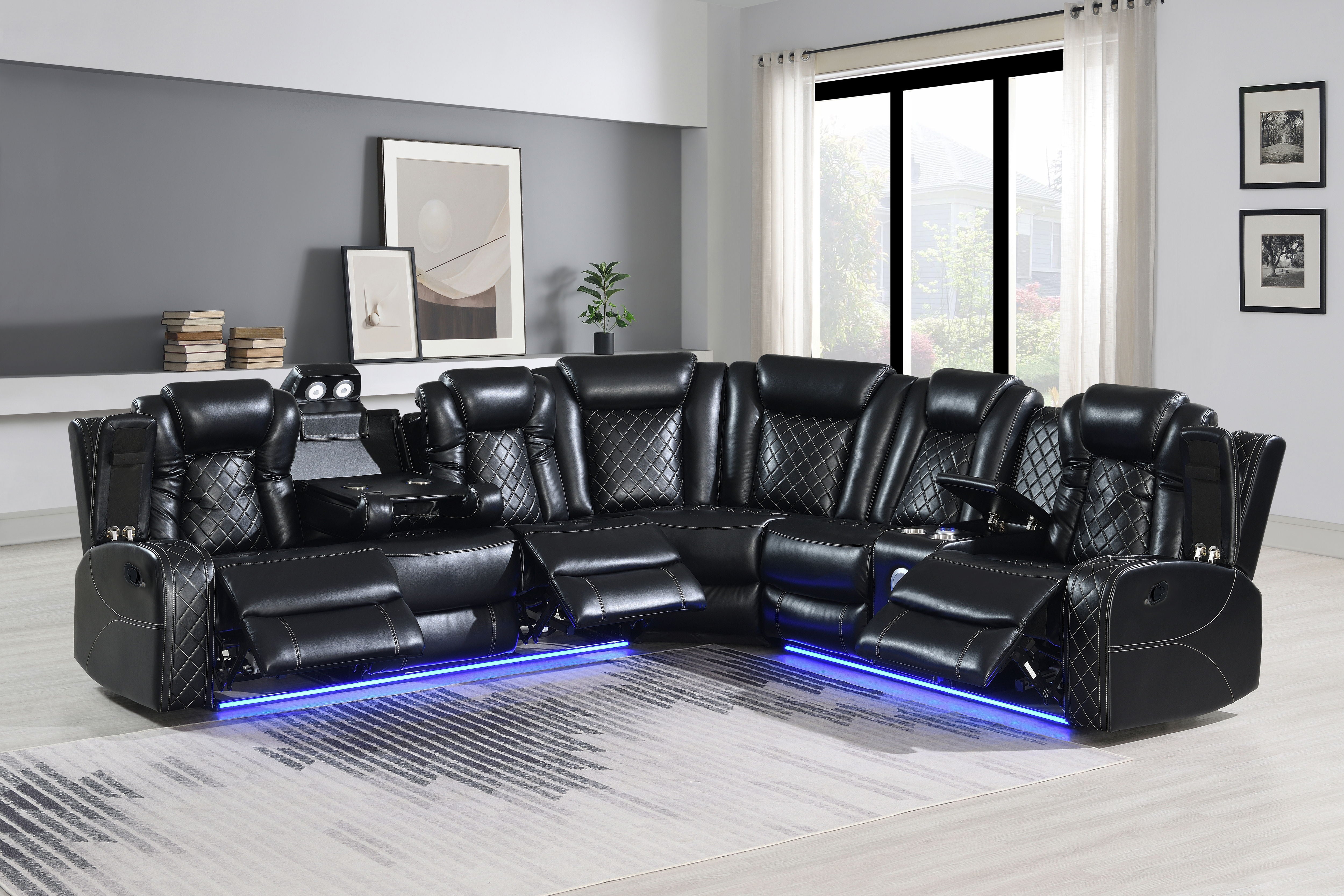 Orion II - 3 Piece Reclining Sectional