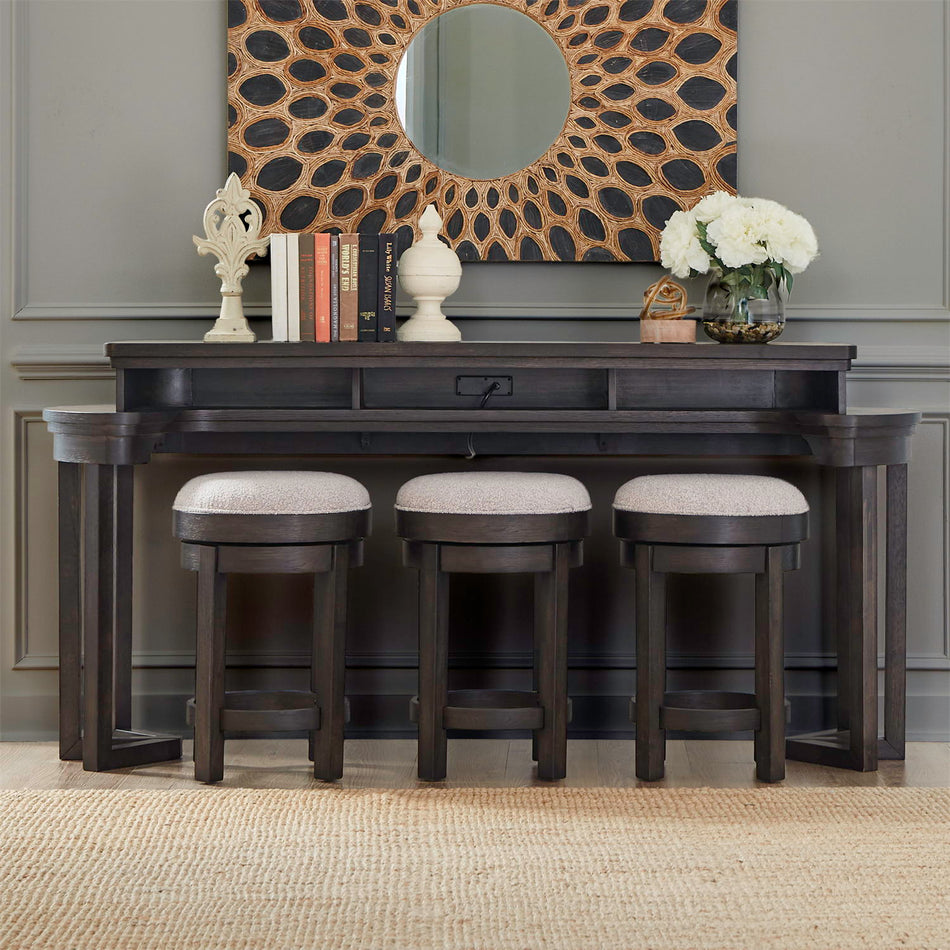 Weston - 4 Piece Bar Set - Peppercorn