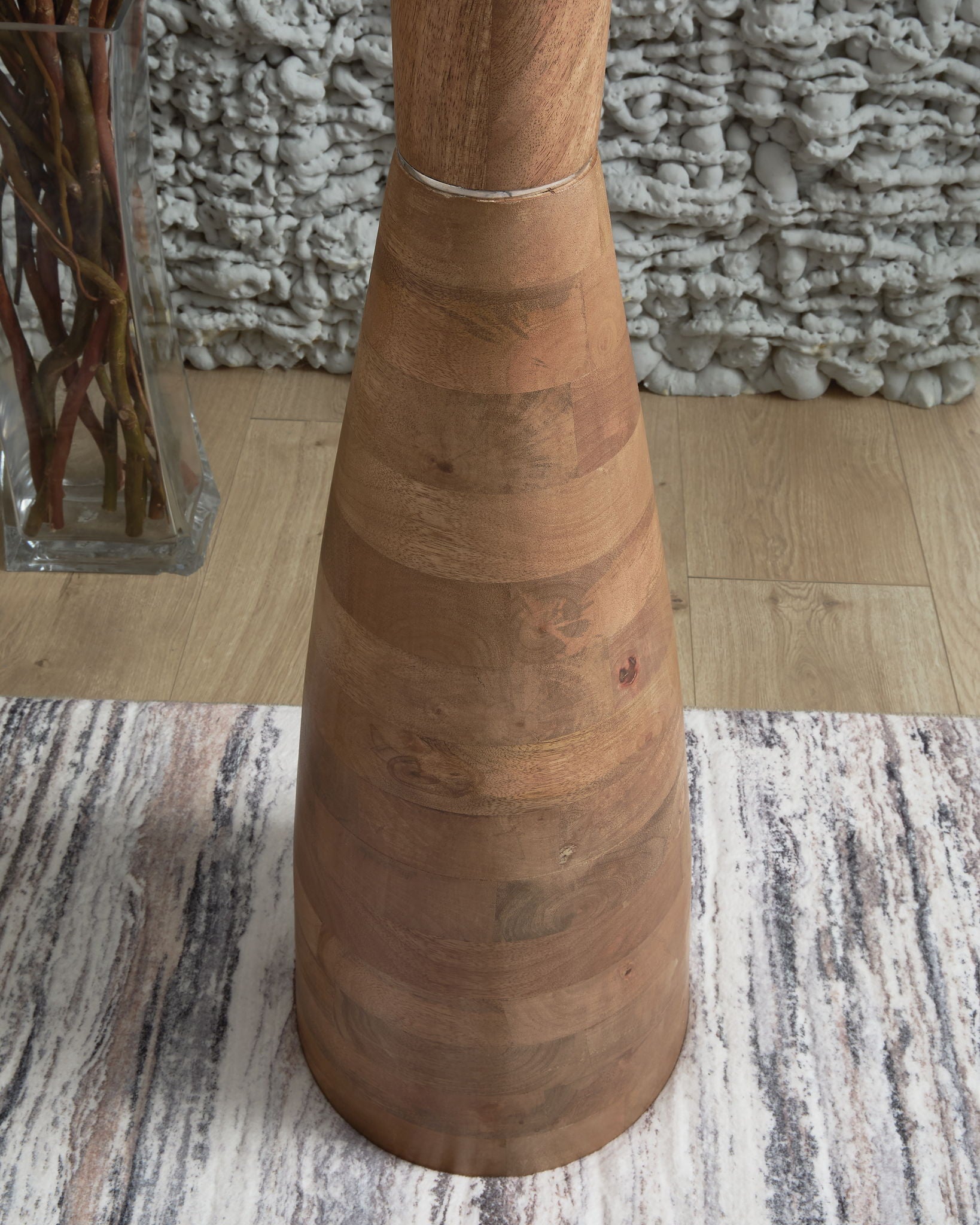 Ailsa - Natural Brown - Wood Floor Lamp