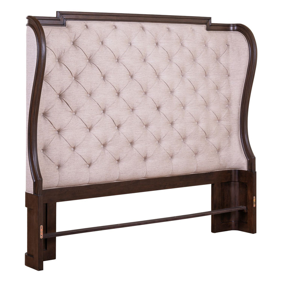 Provence Park - Upholstered Shelter Headboard