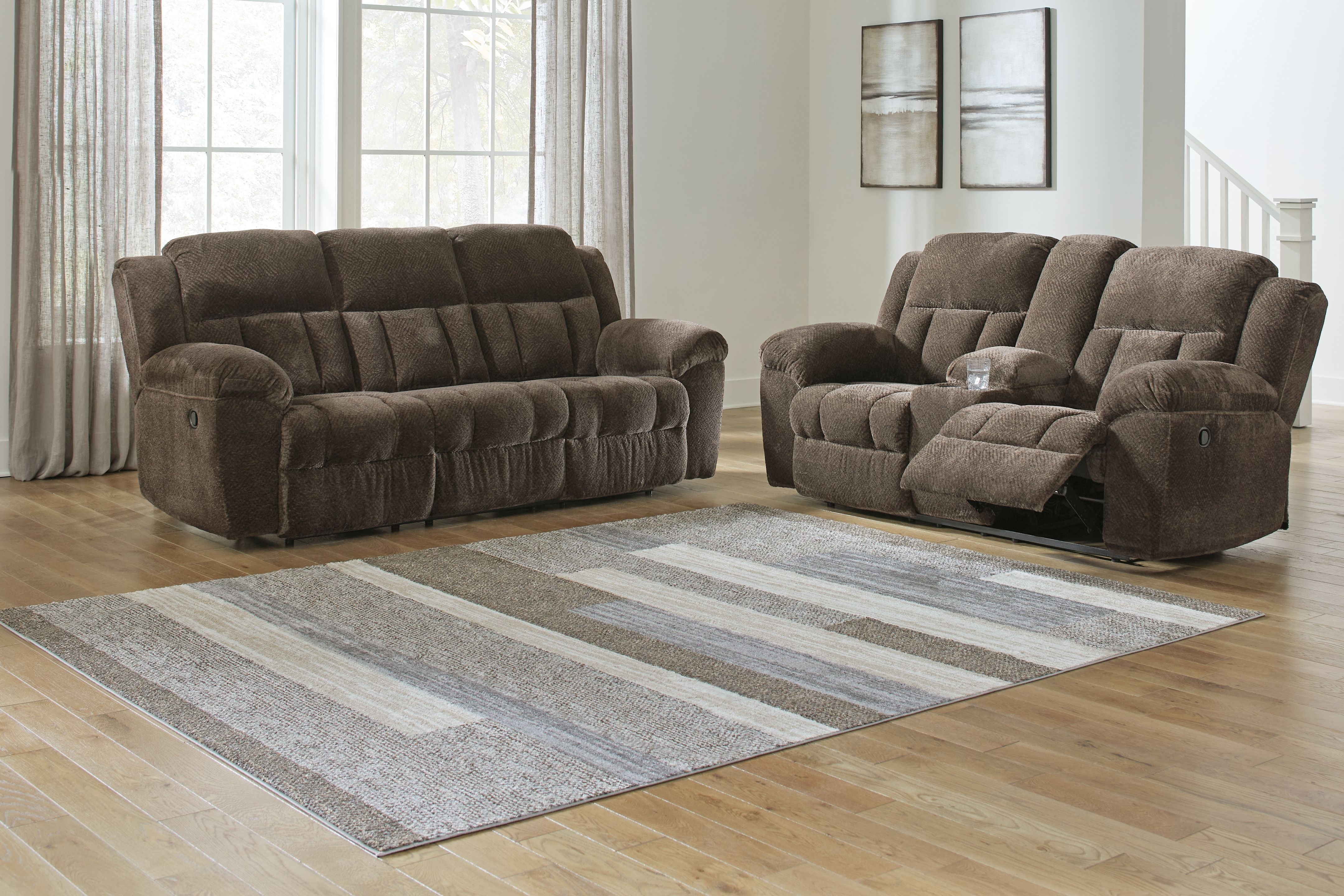 Frohn - Juego de sala de estar reclinable
