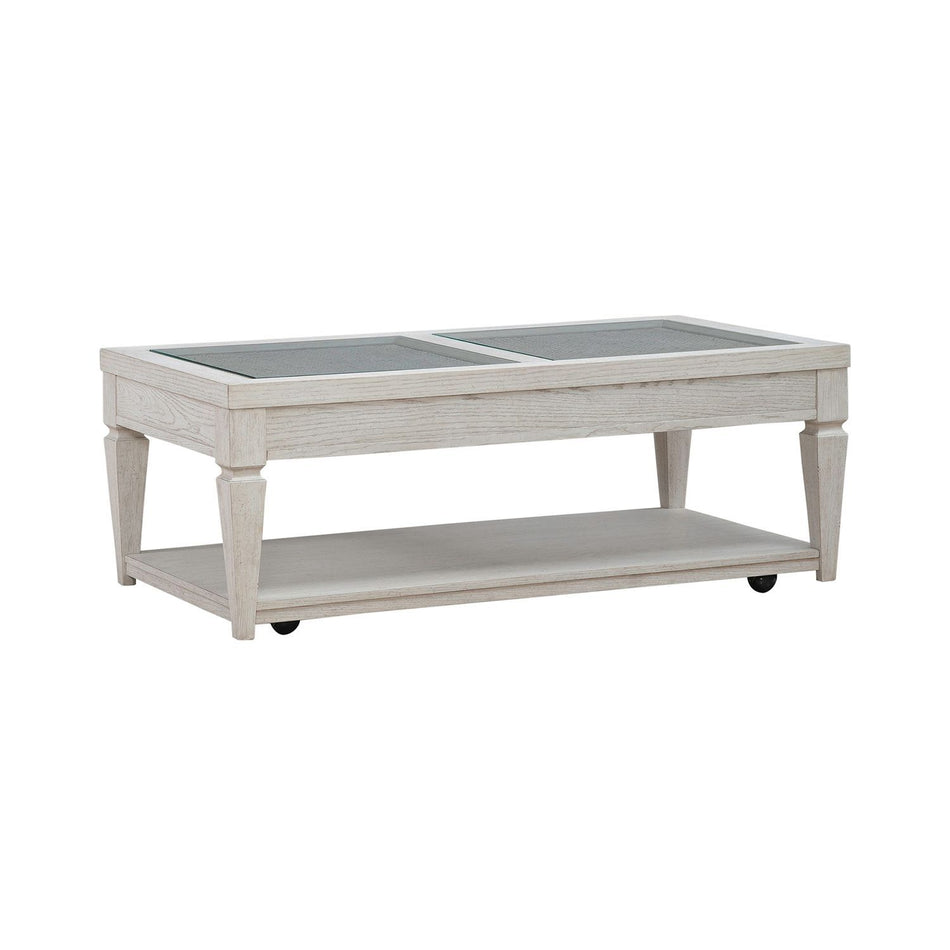 Caruso Heights - Cocktail Table - Whitestone