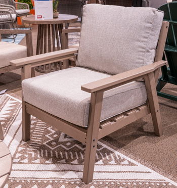 Grover Beach - Driftwood - Lounge Chair With Cushion (Set of 2)