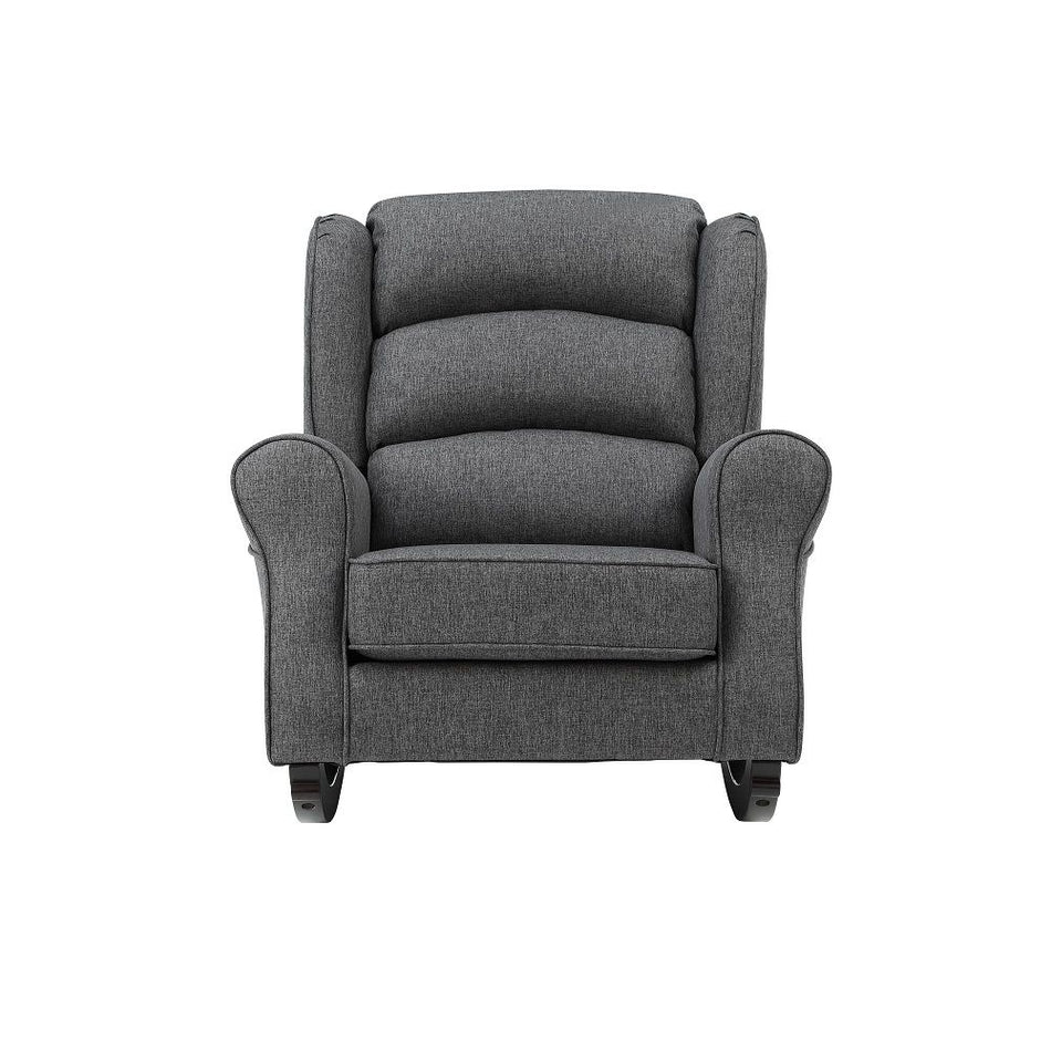 Fabien - Rocking Chair - Gray Fabric