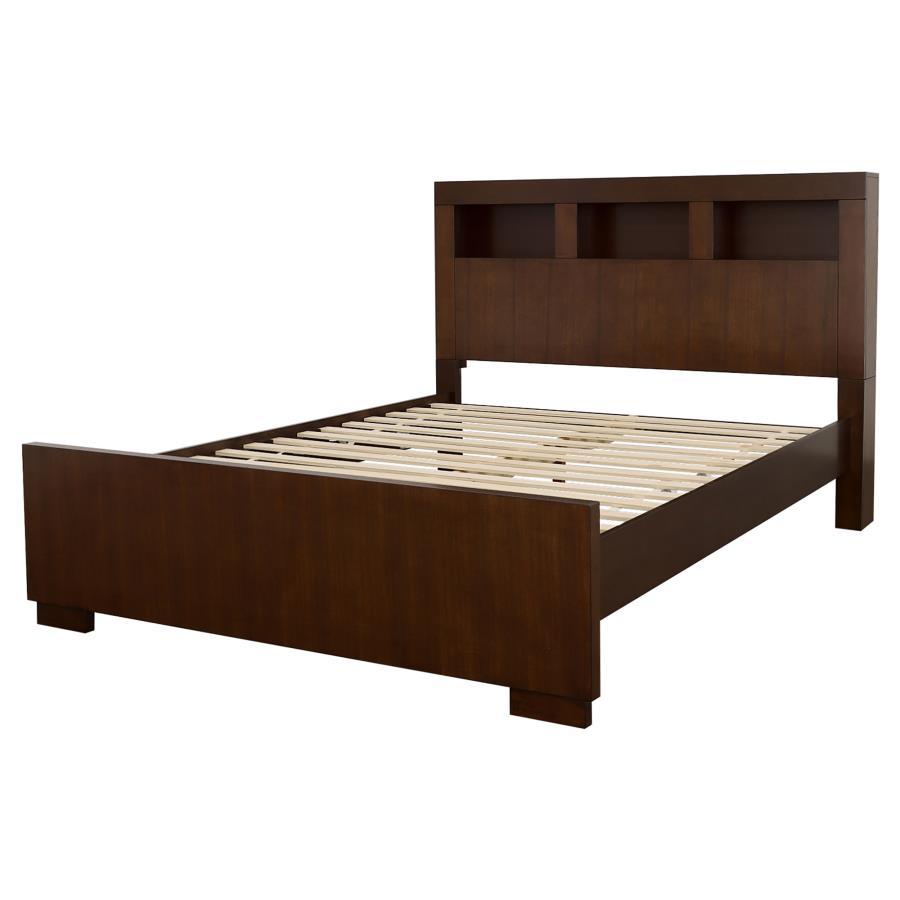 Jessica - LED Storage Bookcase Bed