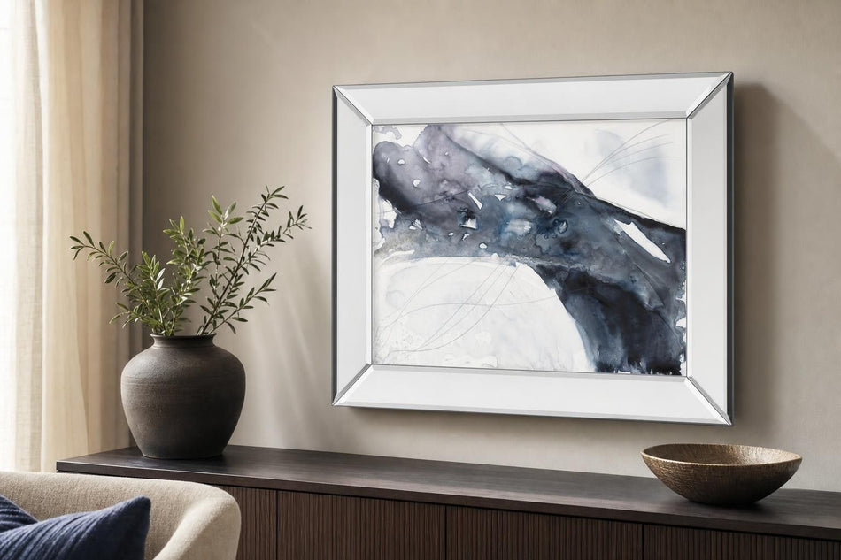 Agate Wave II By Jennifer Goldberger - Dark Gray