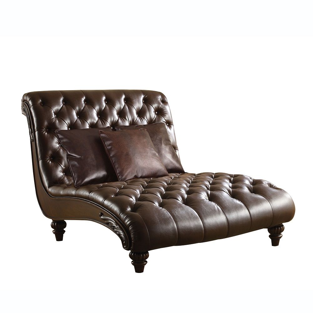 Anondale - Chaise - PU marrón bicolor