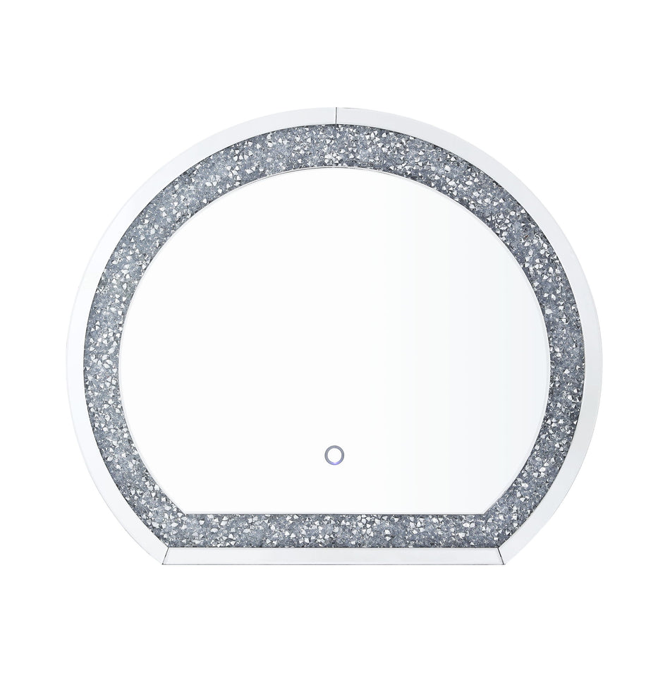 Noralie - Decoración de pared - Led, espejos y diamantes falsos