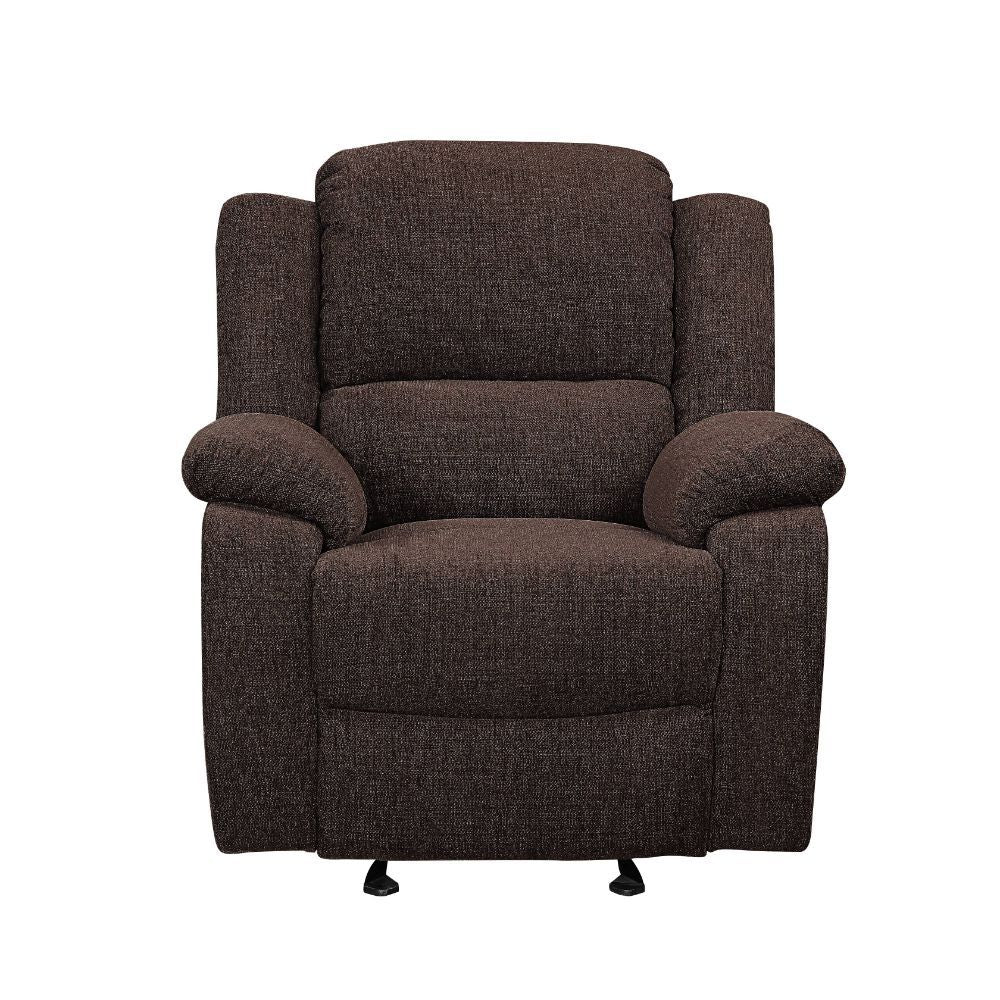 Madden - Sillón reclinable Glider - Chenilla marrón