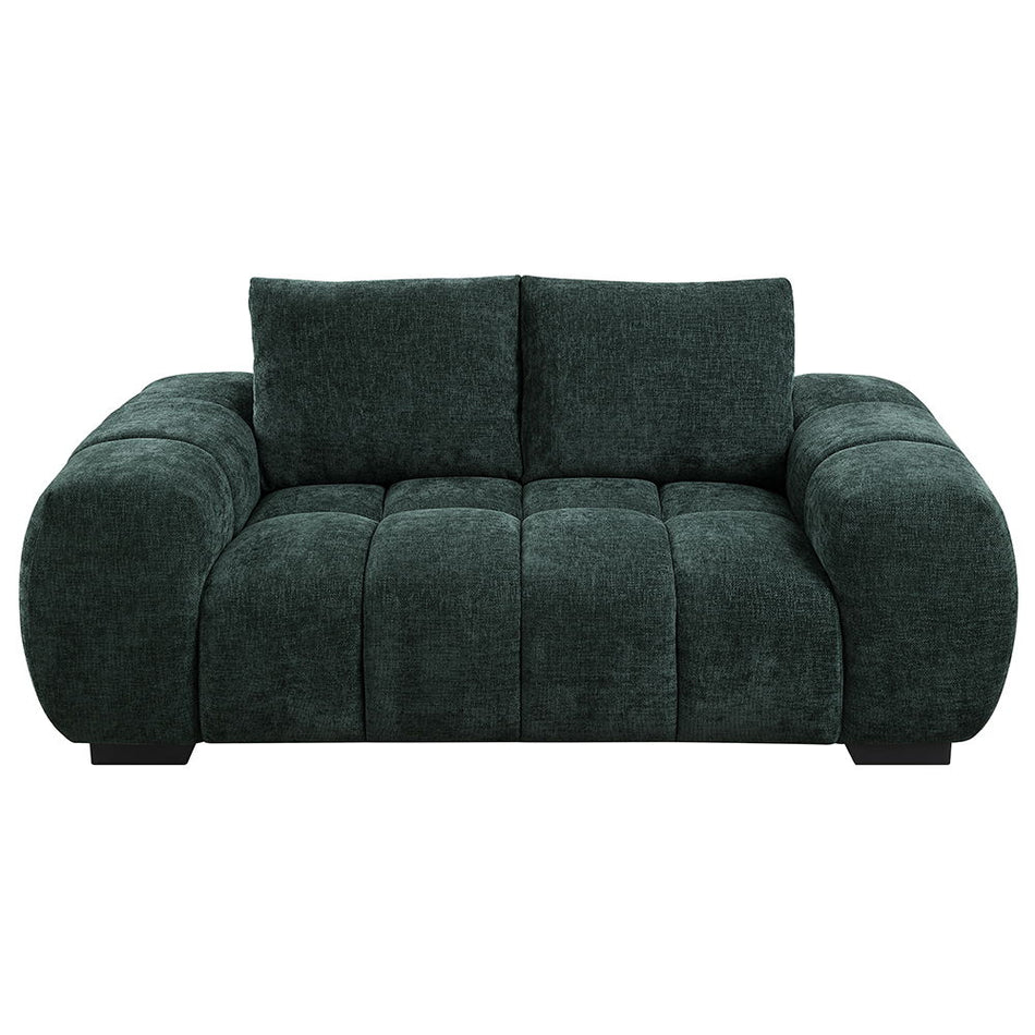 Ferrand - Loveseat - Green Linen