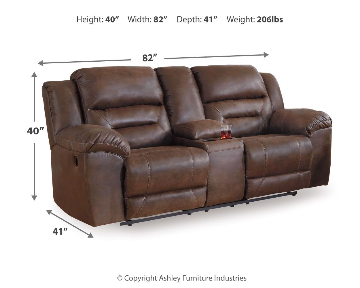 Stoneland - Loveseat reclinable