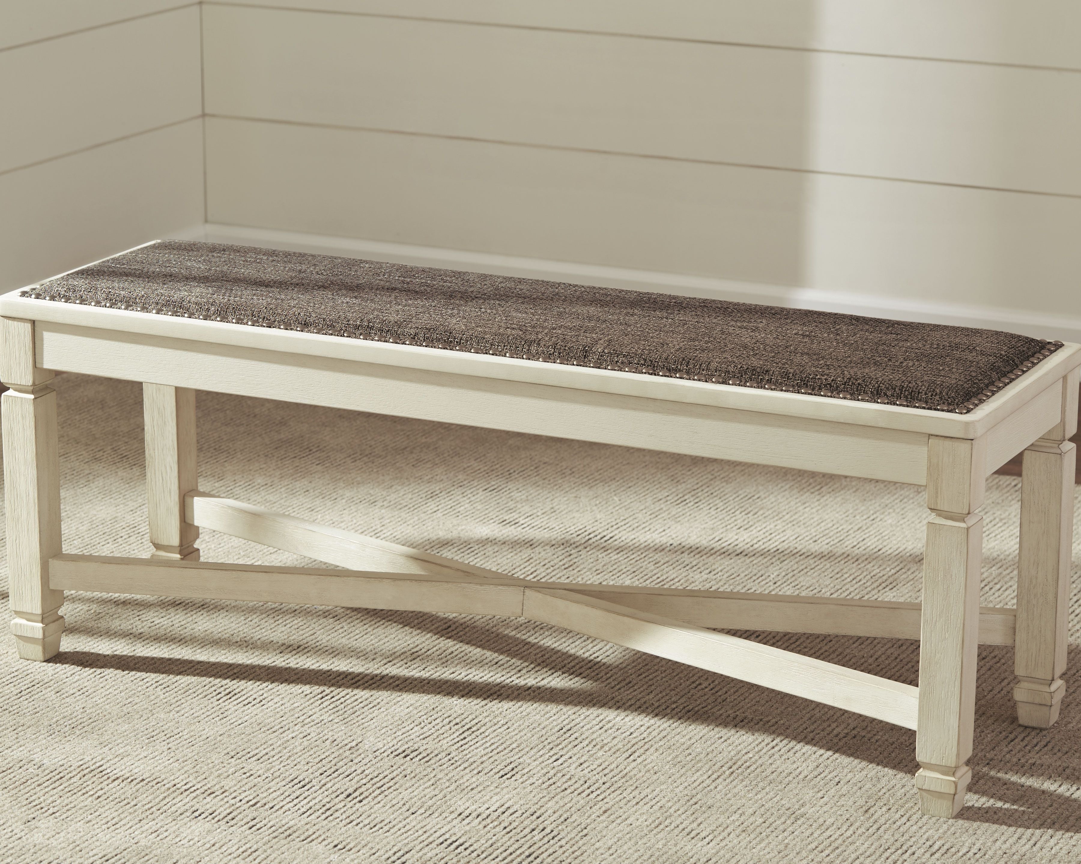 Bolanburg - Beige - Banco grande de comedor UPH
