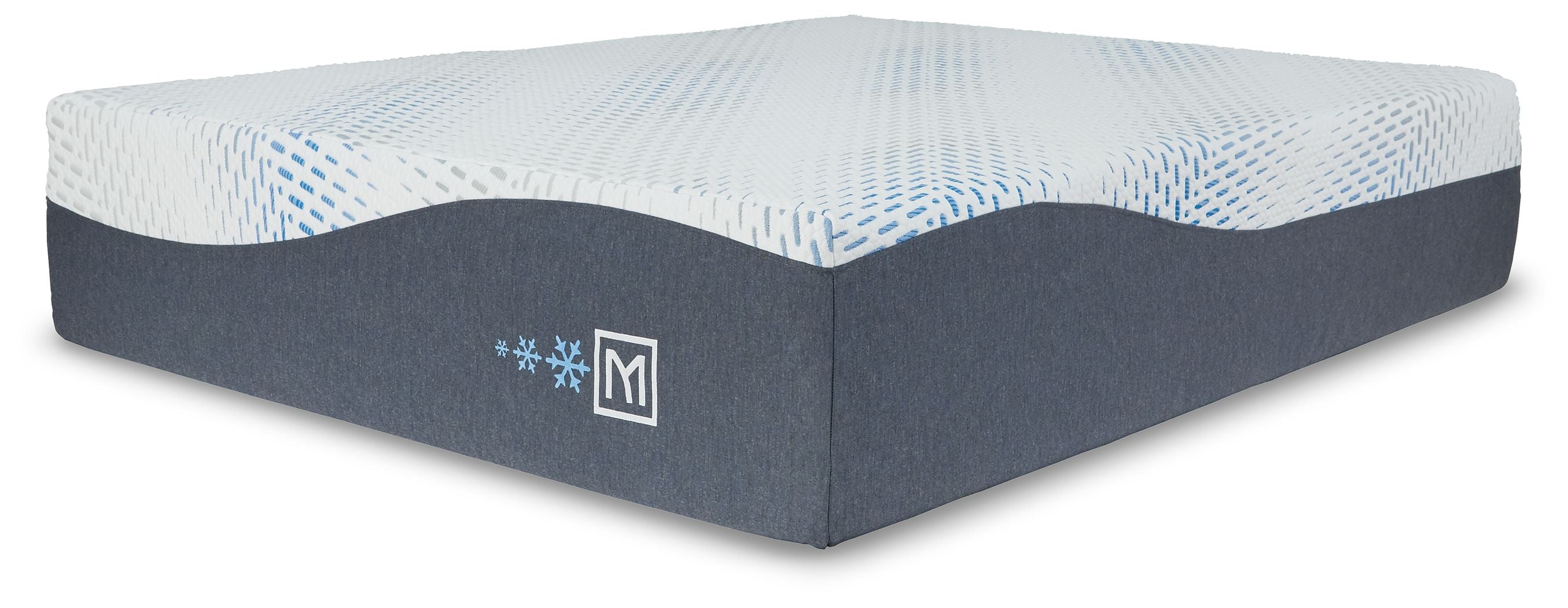Millennium - Colchón híbrido de gel firme con base acolchada