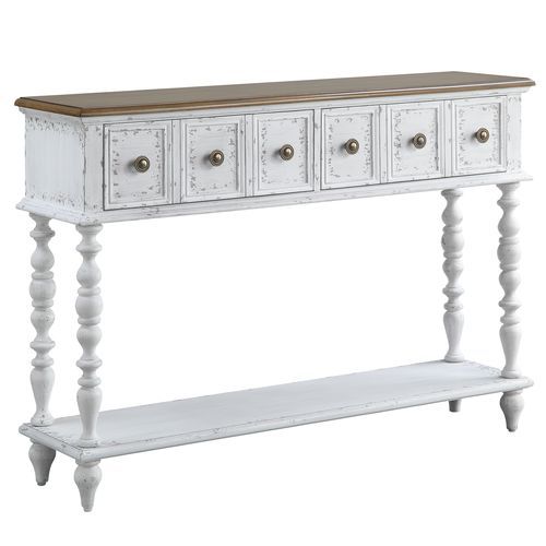 Bence - Mesa consola - Blanco