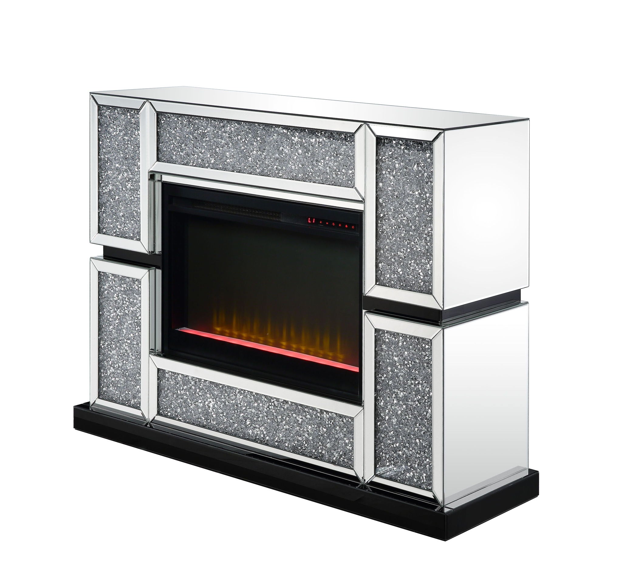 Noralie - Chimenea - Plata perlada - 36"