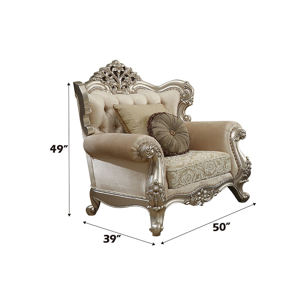 Bently - Silla - Tela y champán