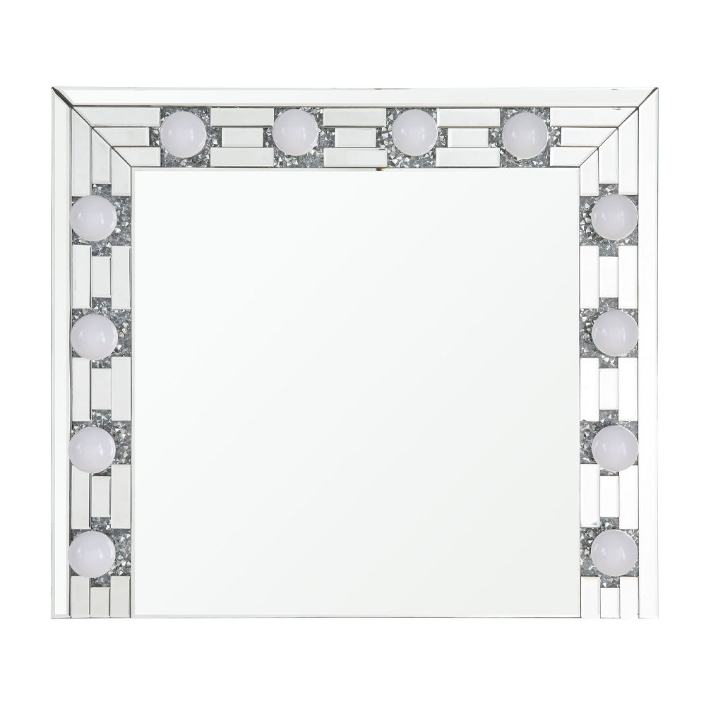Noralie - Decoración de pared - Espejos y diamantes falsos