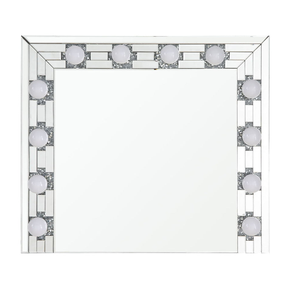 Noralie - Decoración de pared - Espejos y diamantes falsos