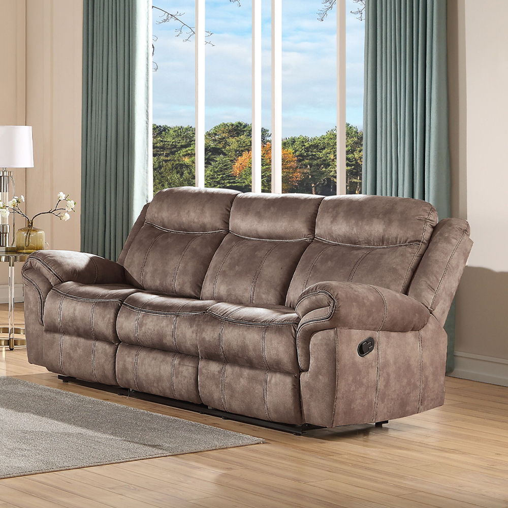 Zubaida - Loveseat con base USB y consola (planeador y movimiento)