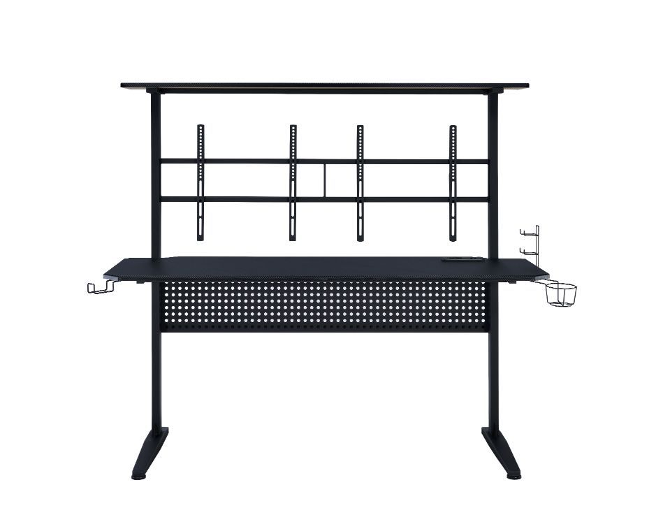 Mesa de juego Canzi con acabado en negro