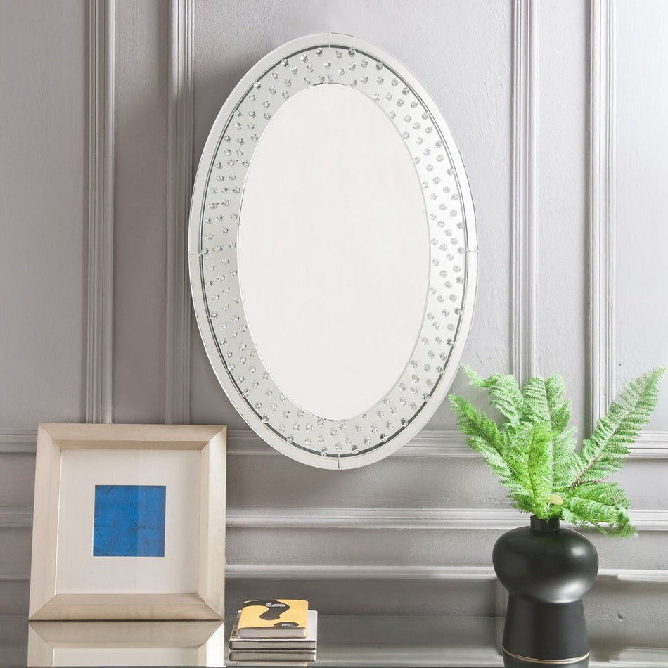 Nysa - Decoración de pared - Espejos y cristales de imitación - 35"