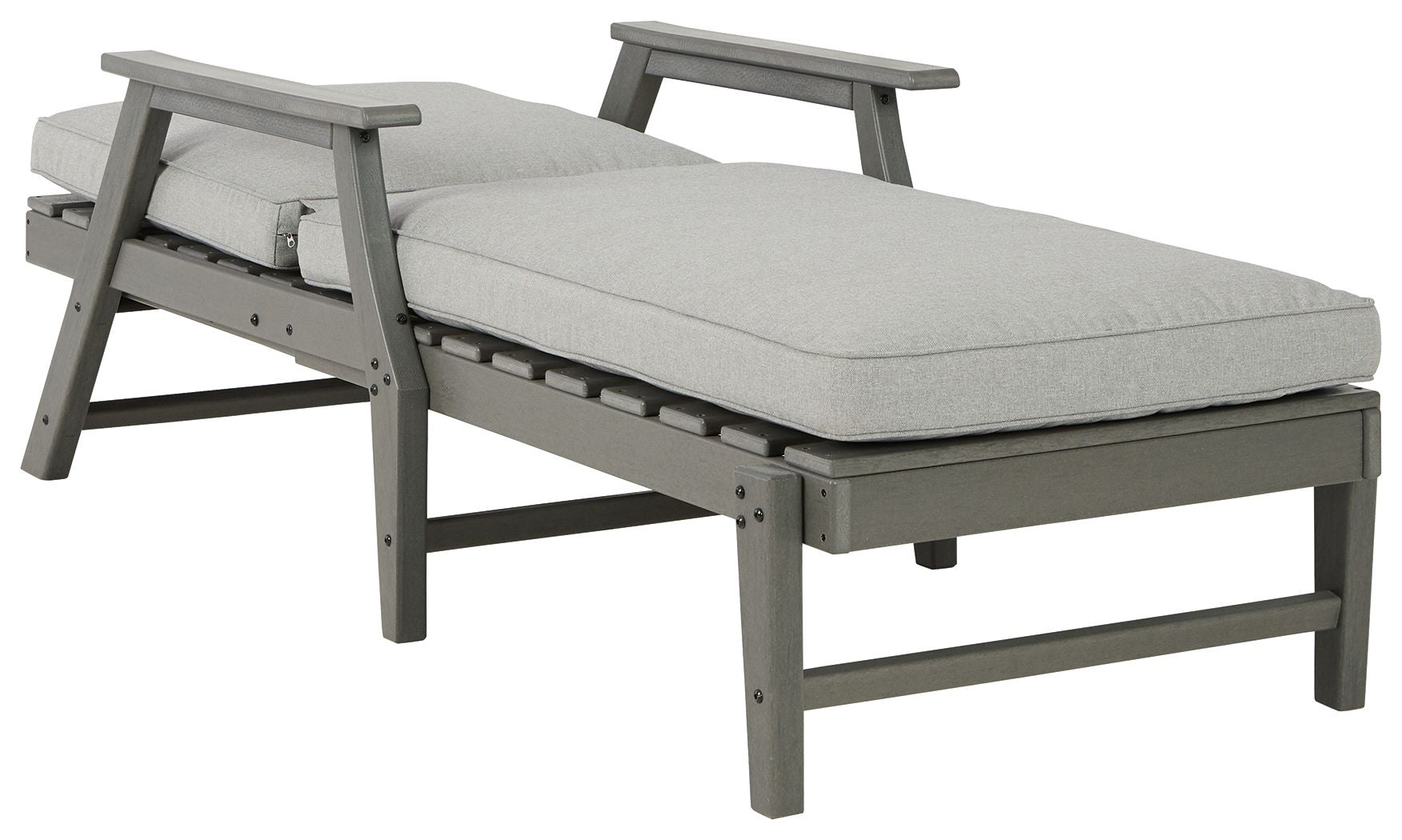 Visola - Gris - Chaise Lounge con Cojín