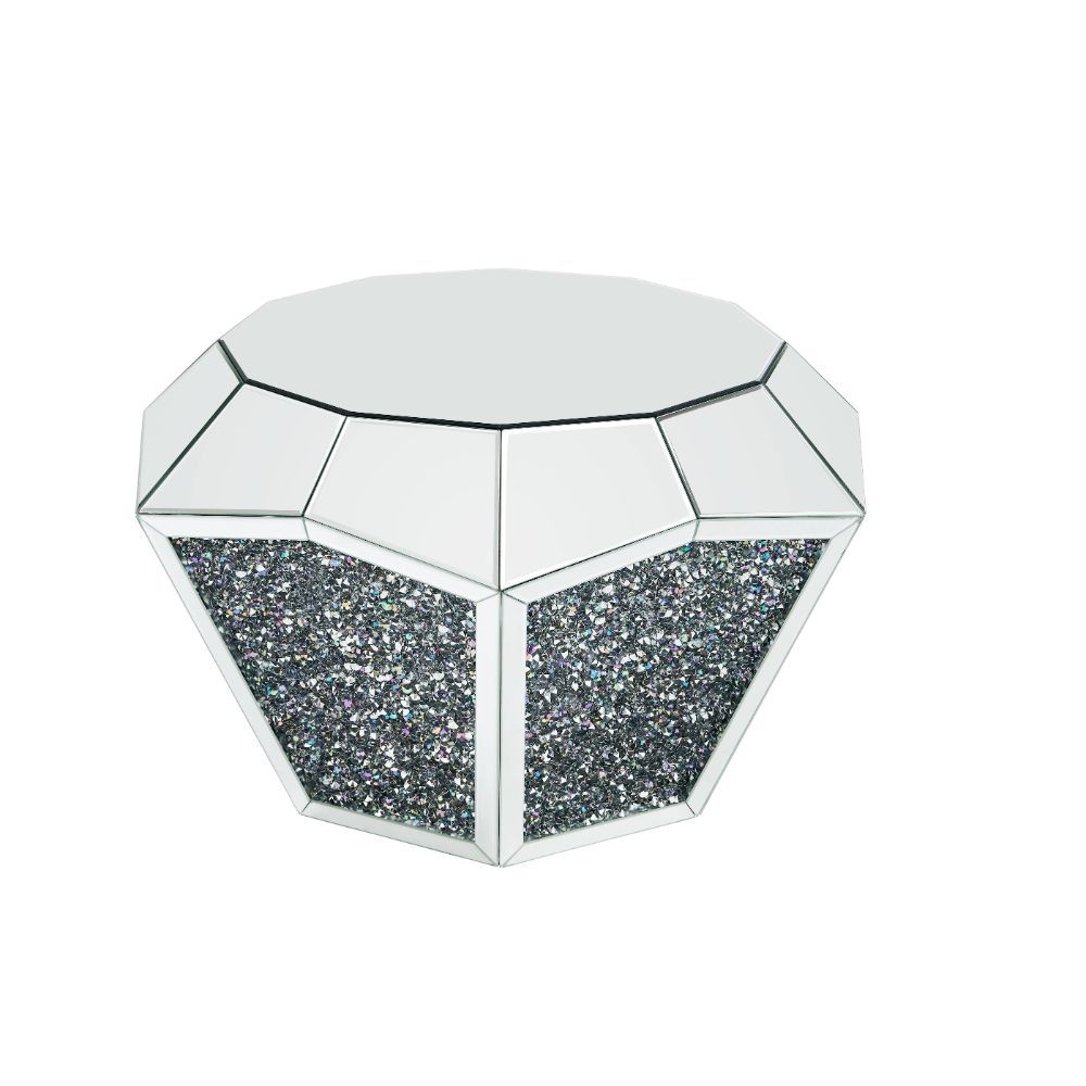 Noralie - Mesa de centro - Espejo - Madera - 18"