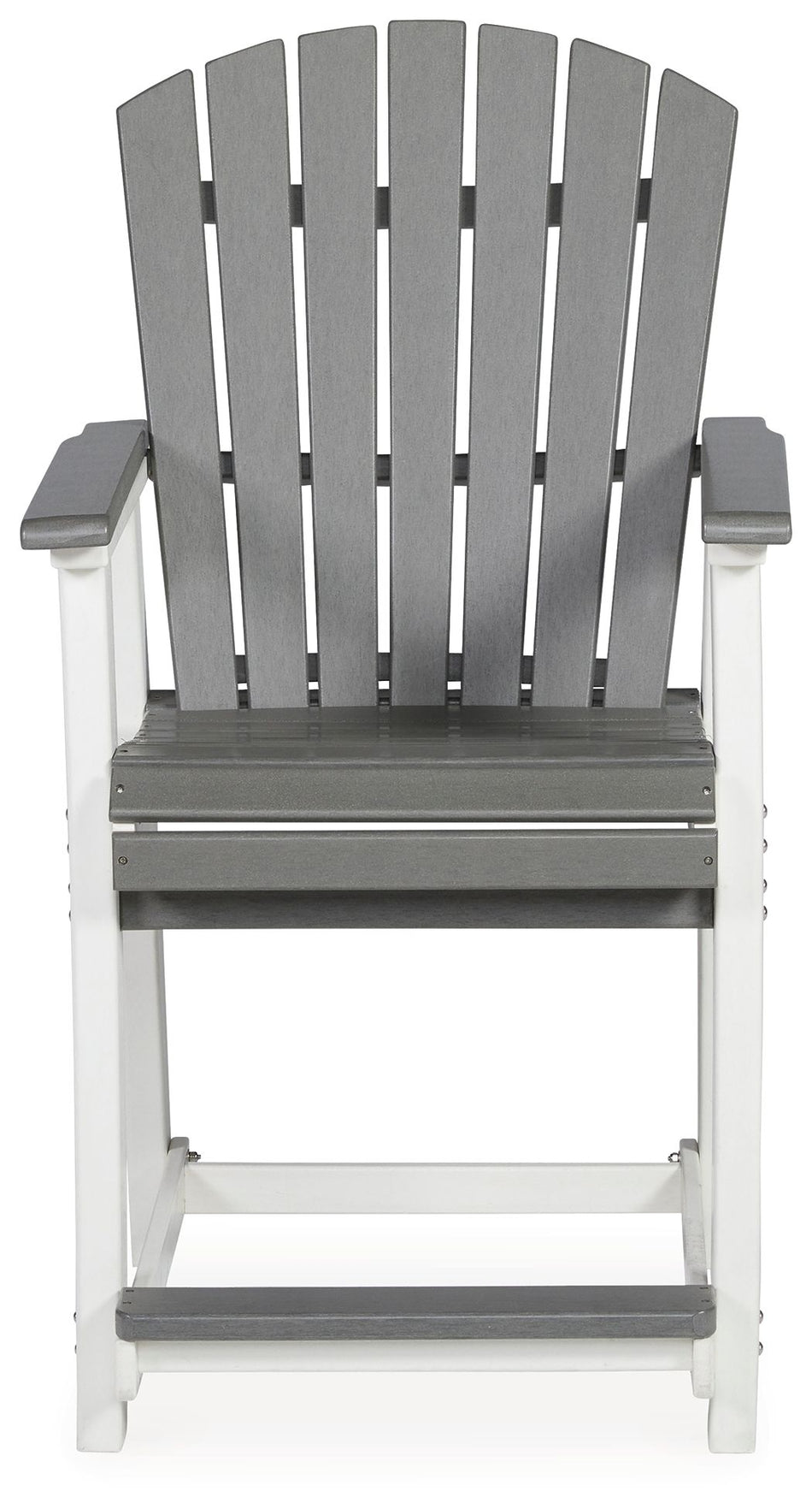 Transville - Barstool (Set of 2) - Gray / White