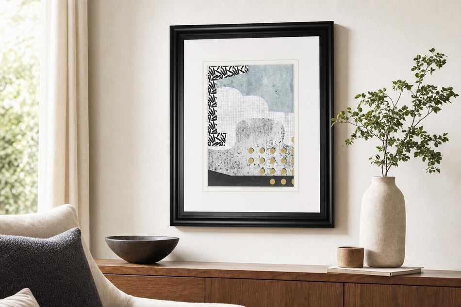 34x40 Winter Mood I By Melissa Wang - Silver