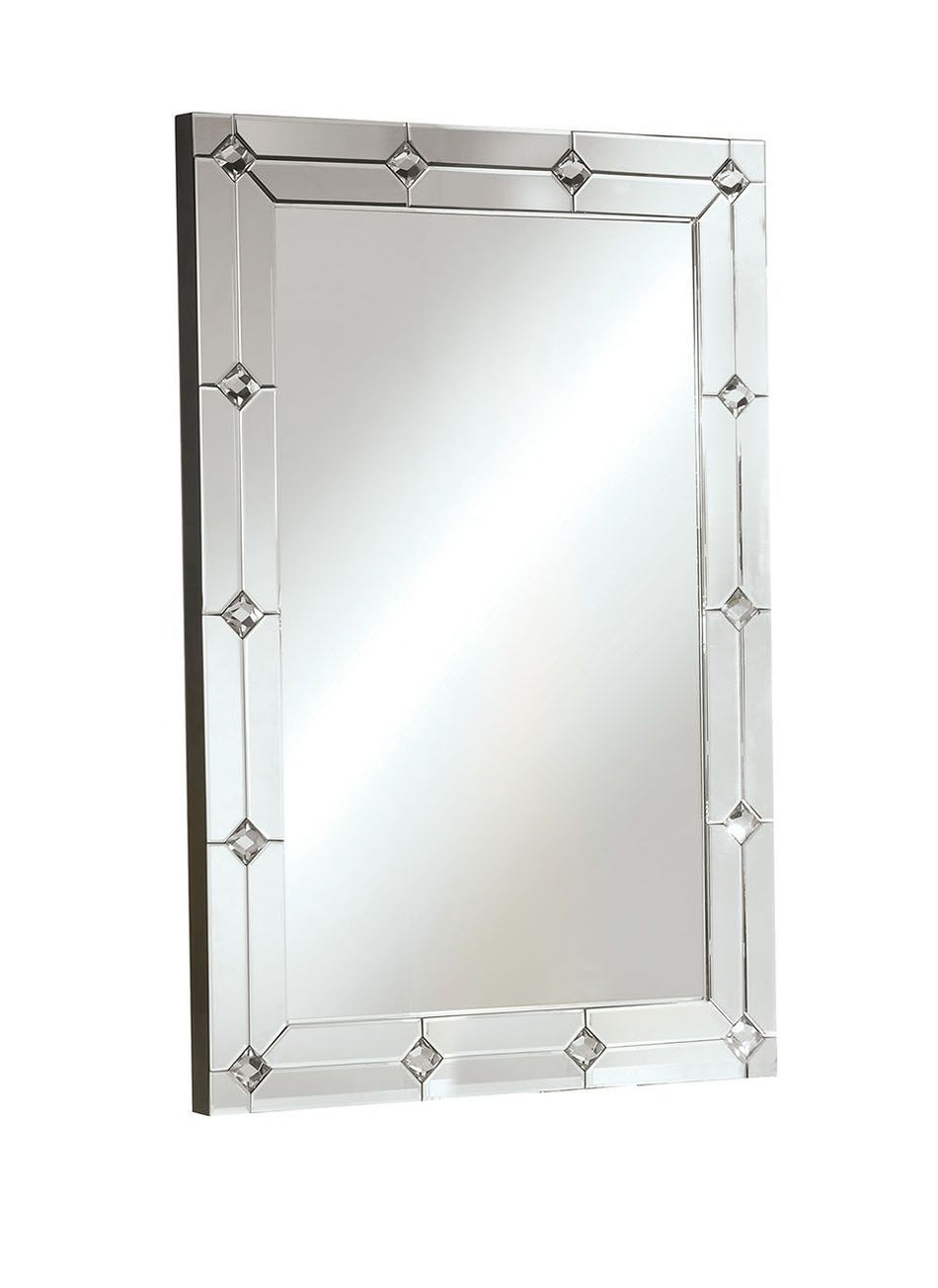 Hessa - Decoración de pared - Espejos y diamantes de imitación