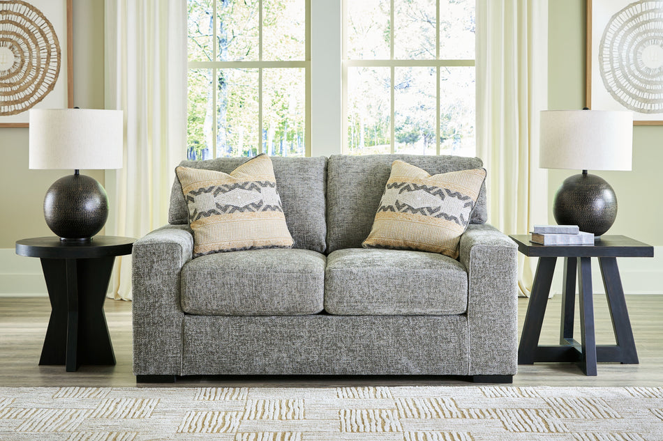Dunmor - Loveseat - Graphite