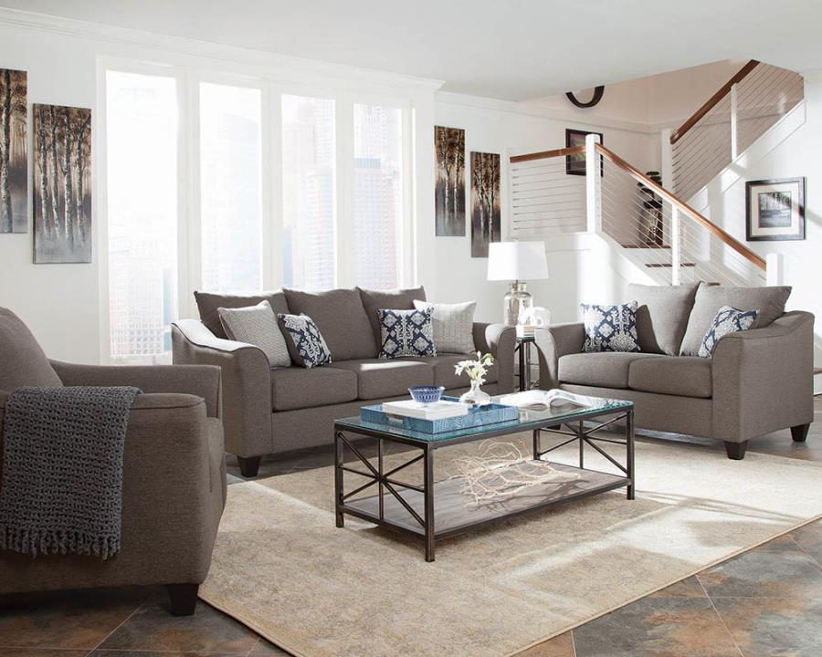 Salizar - Upholstered Flared Arm Accent Chair