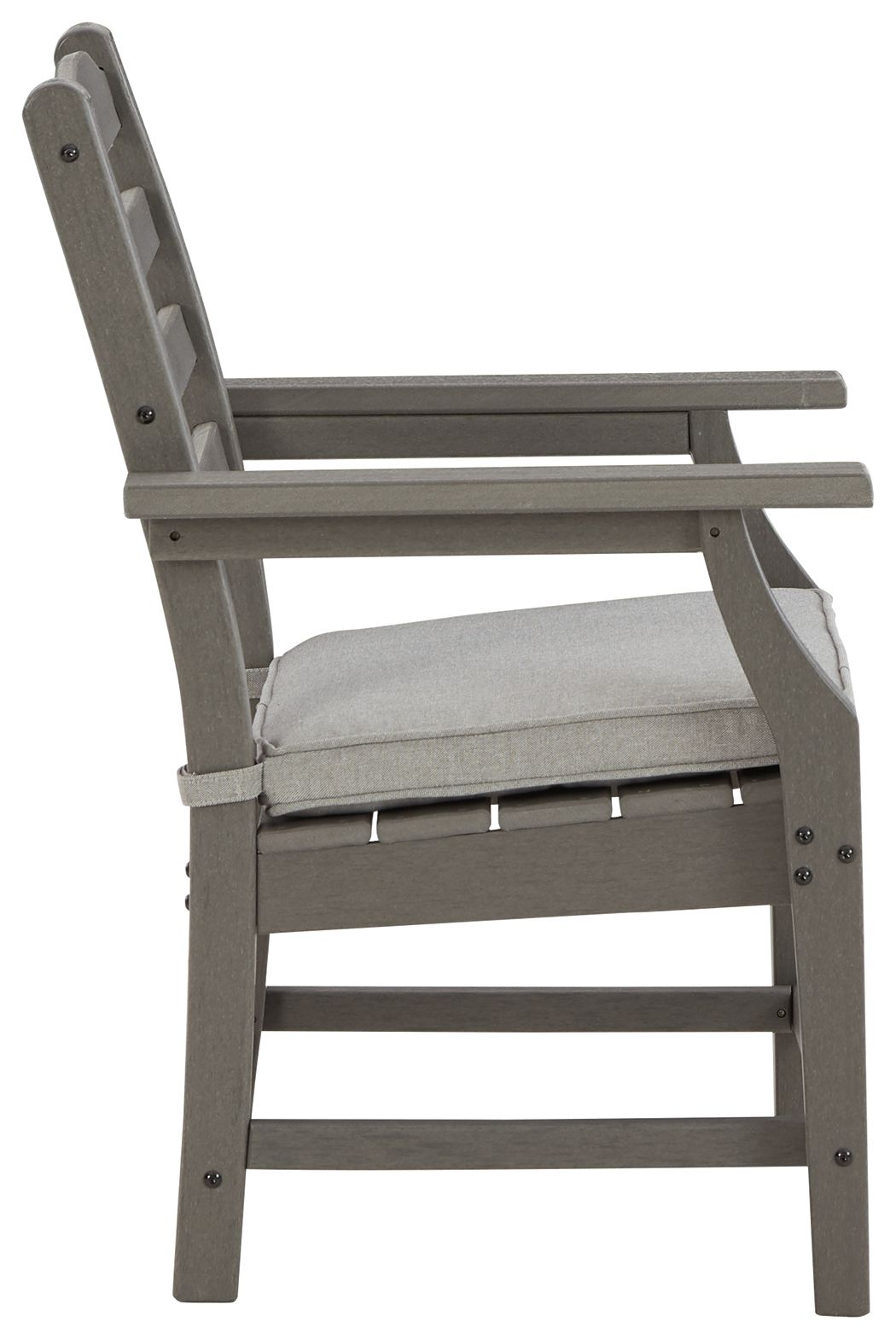 Visola - Gris - Sillón con cojín (juego de 2)