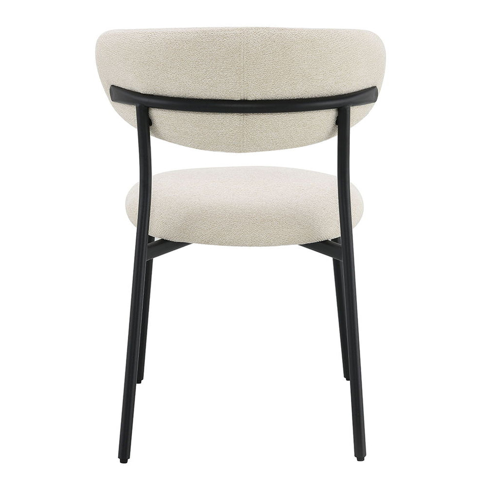 Jirina - Side Chair (Set of 2) - Beige Chenille