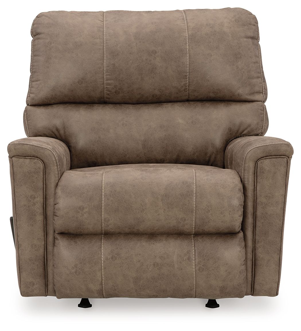 Sillón reclinable con mecedora Navi - Fossil