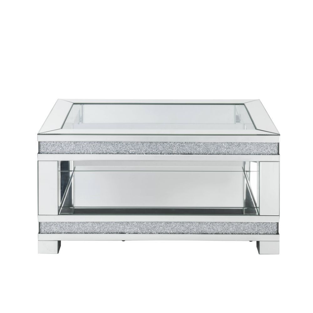 Noralie - Mesa de centro - Plata perlada