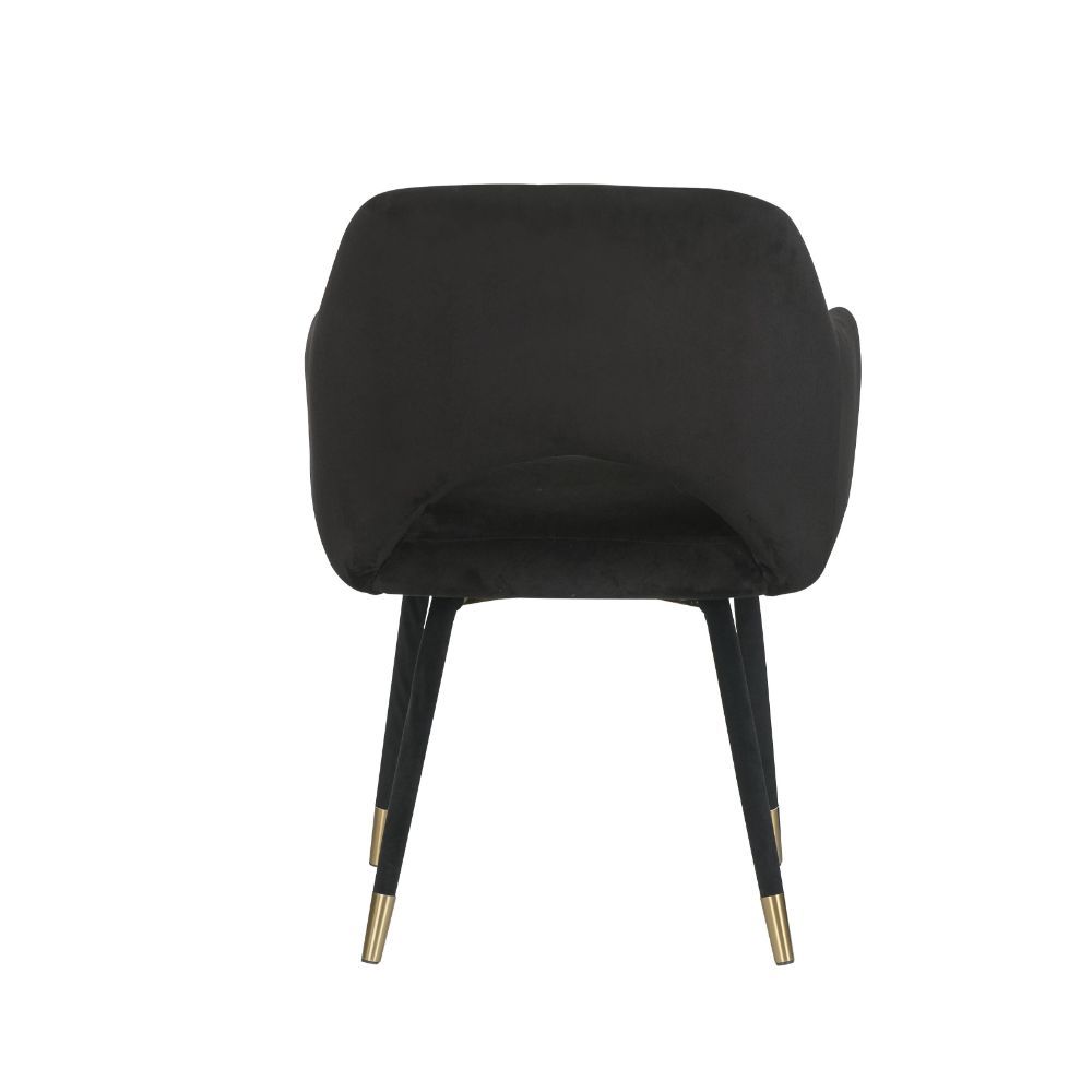 Sillón con acento de madera de manzano
