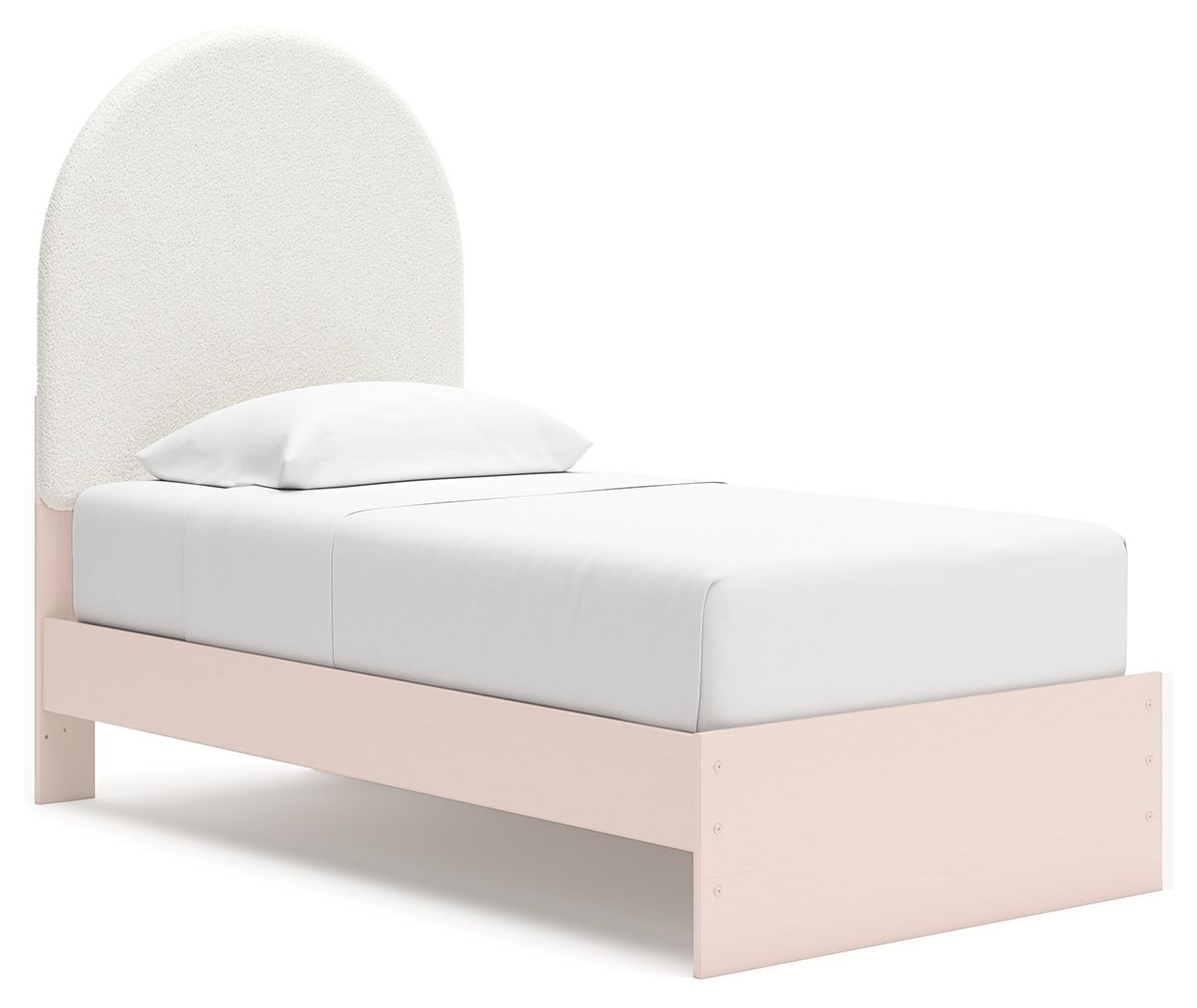 Wistenpine - Cama con paneles tapizados y espacio de almacenaje