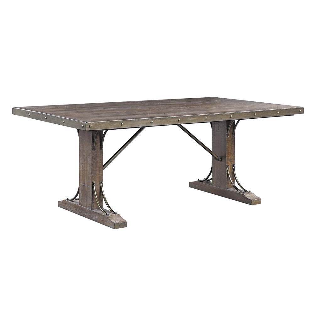 Raphaela - Mesa de comedor - Acabado cerezo desgastado