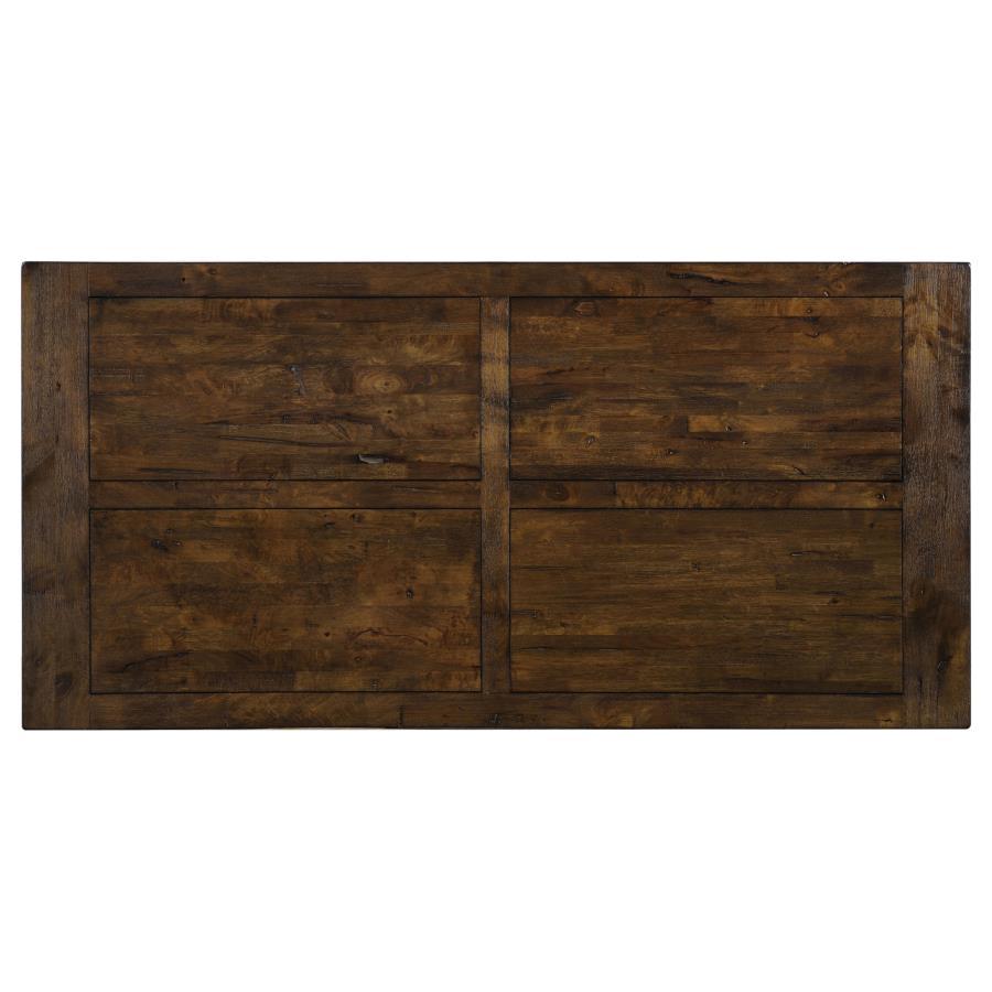 Coleman - Rectangular Dining Table - Rustic Golden Brown