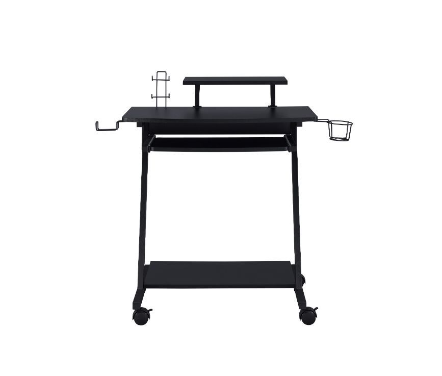 Mesa de juego Ordrees con acabado en negro