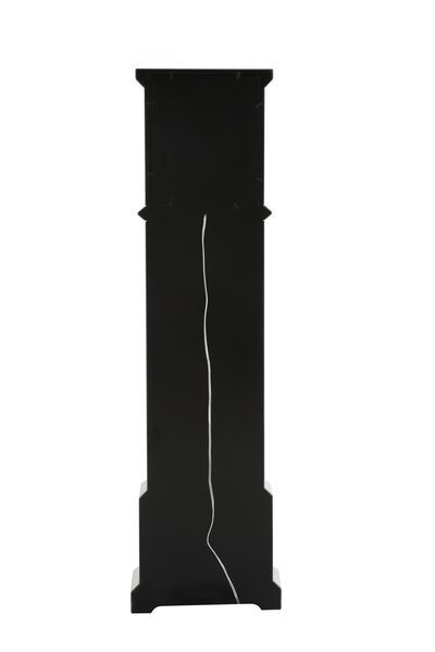 Noralie - Reloj de pie - Espejo y diamantes de imitación - Madera
