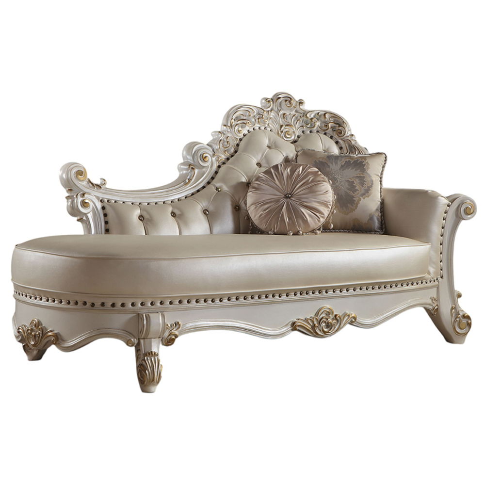 Vendome - Chaise longue con 2 almohadas